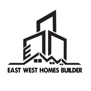 East West Homes Builder Logo with transparent background