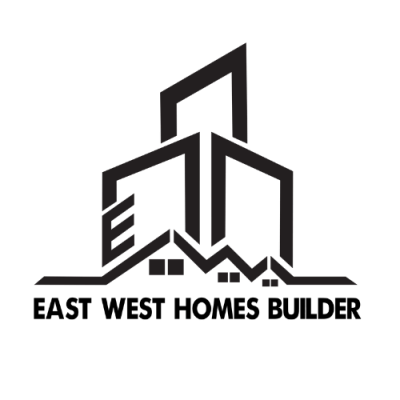 East West Homes Builder Logo with transparent background